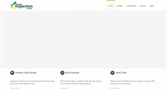 Desktop Screenshot of healthinspectionmonitor.com